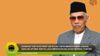 Prof DR KH Ali Yafie Mendatangi Lokasi Masjid Apung Ancol