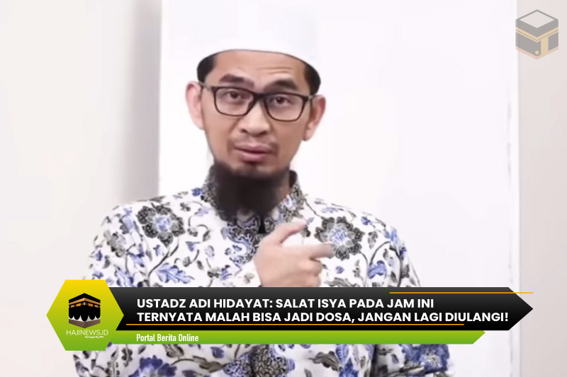 Salat Isya pada Jam Ini Ternyata Malah Bisa Jadi Dosa