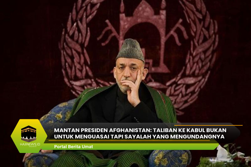 Mantan Presiden Afghanistan Hamid Karzai membuat pengakuan