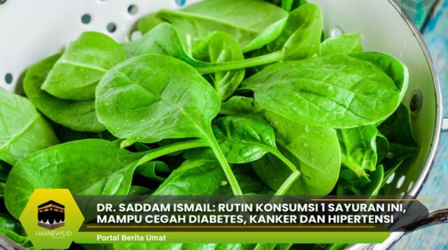 Konsumsi 1 Sayuran Ini Mampu Cegah Diabetes