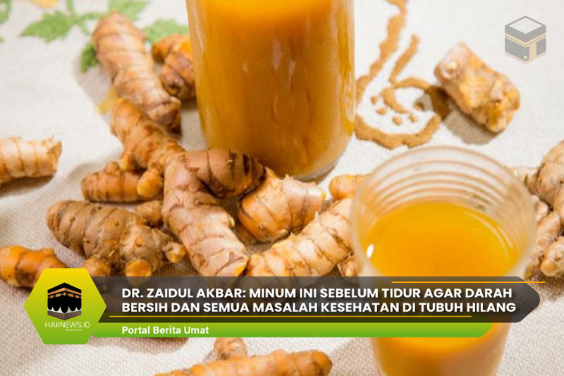 dr. Zaidul Akbar: Minum Ini Sebelum Tidur Agar Darah Bersih