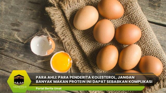 Penderita Kolesterol Jangan Makan Protein