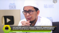 Jangan Basuh Bagian yang Ini saat Wudhu