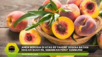 Segera Batasi Makan Buah persik ini