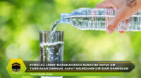 Syekh Ali Jaber: Biasakan Baca Surah Ini untuk Air yang Akan Diminum