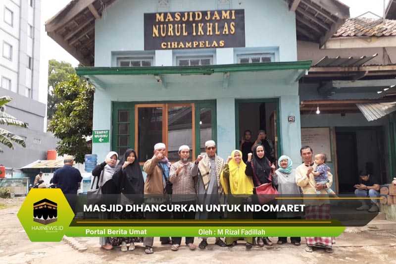 Masjid Dihancurkan Untuk Indomaret