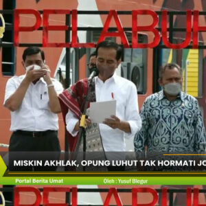 Opung Luhut Tak Hormati Jokowi