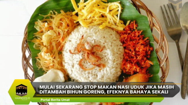 Makan Nasi Uduk Ditambah Bihun Goreng