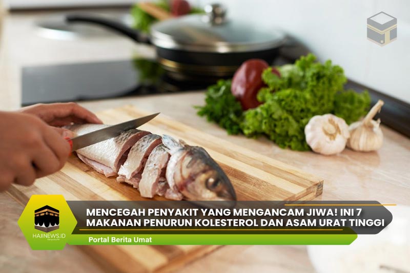 Makanan Penurun Kolesterol dan Asam Urat Tinggi