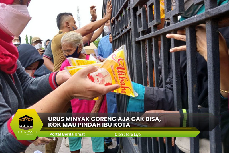 Urus Minyak Goreng Aja Gak Bisa