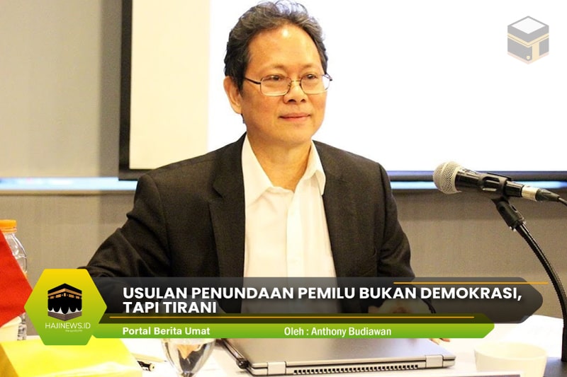 Penundaan Pemilu Bukan Demokrasi