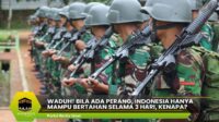Indonesia Hanya Mampu Bertahan Selama 3 Hari
