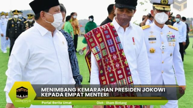 Kemarahan Presiden Jokowi