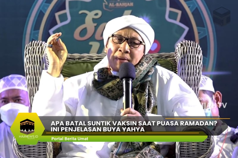 Suntik Vaksin Saat Puasa Ramadan