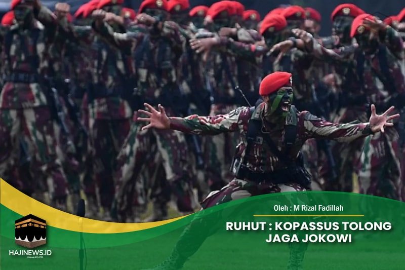 Kopassus Tolong Jaga Jokowi