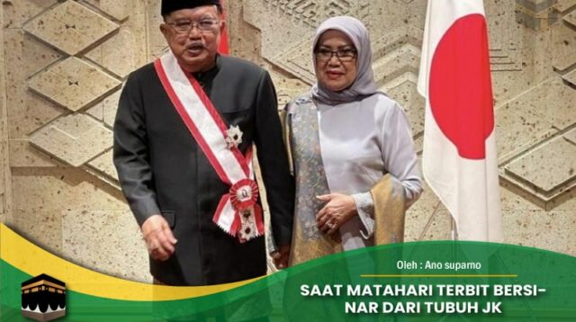 Matahari Terbit Bersinar dari Tubuh JK