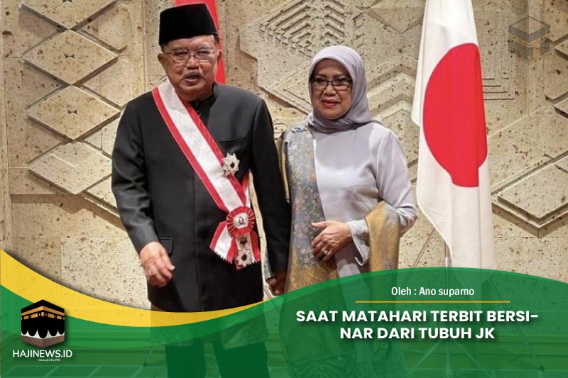 Matahari Terbit Bersinar dari Tubuh JK