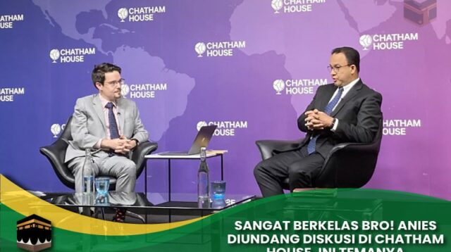 Anies Diundang Diskusi di Chatham House