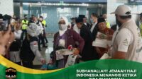 Jemaah Haji Indonesia Tiba di Madinah
