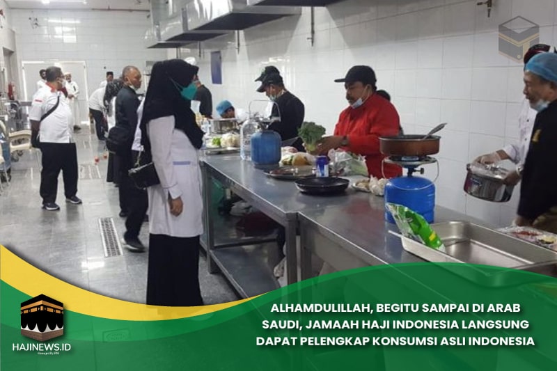 Jamaah Haji Indonesia Langsung Dapat Konsumsi