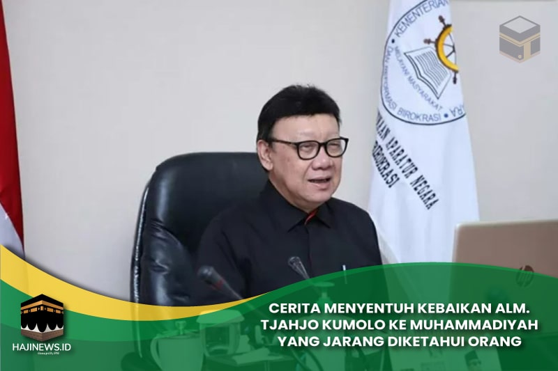 Kebaikan Alm. Tjahjo Kumolo ke Muhammadiyah