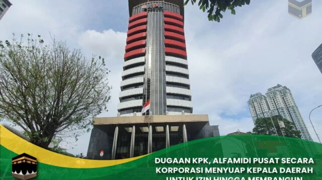 Alfamidi Pusat secara Korporasi Menyuap Kepala Daerah