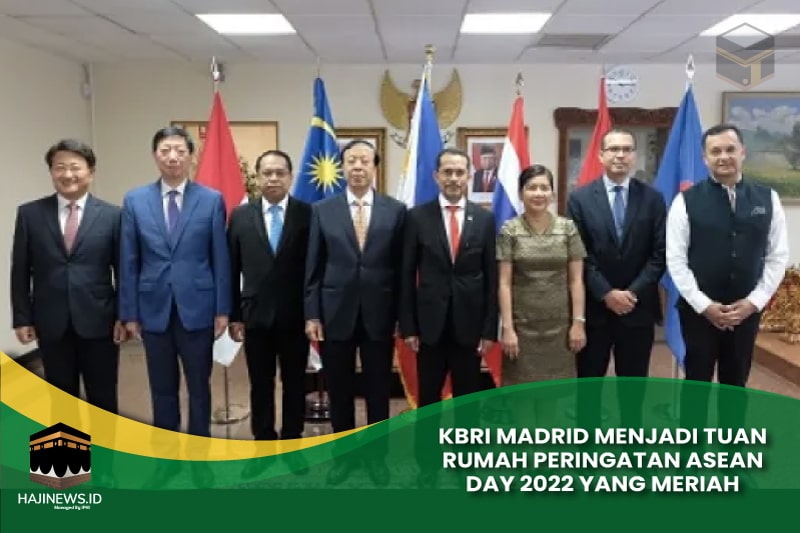 KBRI Madrid Tuan Rumah ASEAN DAY 2022