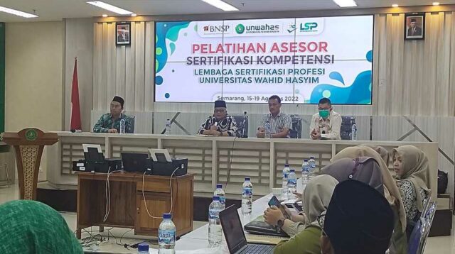 Unwahas Adakan Pelatihan Calon Asessor