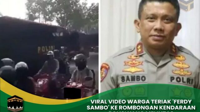 Video Warga Teriak 'Ferdy Sambo'