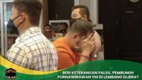 Pembunuh Purnawirawan TNI