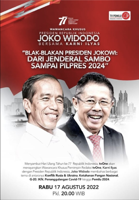 Wawancara Khusus Karni Ilyas Dengan Presiden Jokowi