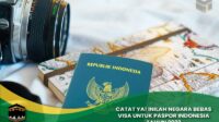 Negara Bebas Visa Paspor Indonesia