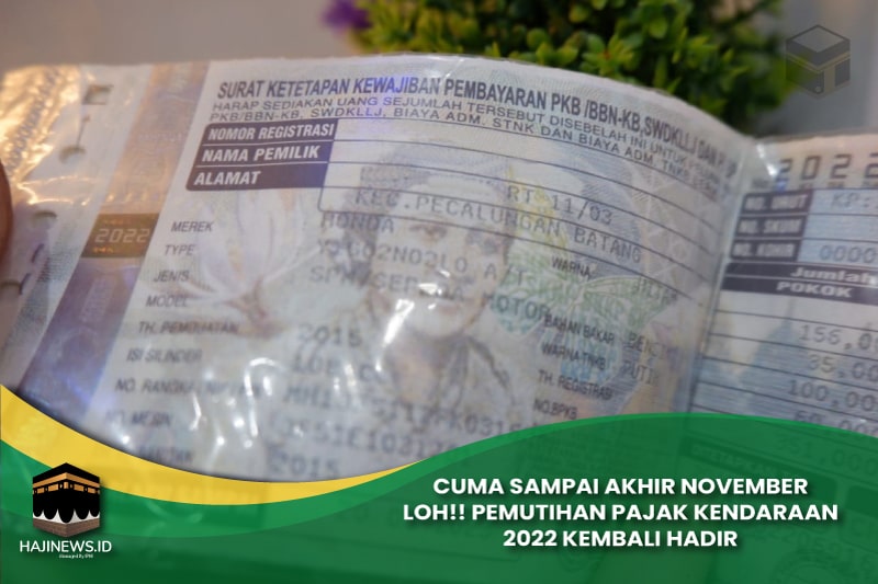 Pemutihan Pajak Kendaraan 2022