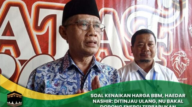 NU Bakal Dorong Energi Terbarukan