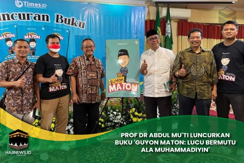 Prof Dr Abdul Mu'ti Luncurkan Buku 'Guyon Maton