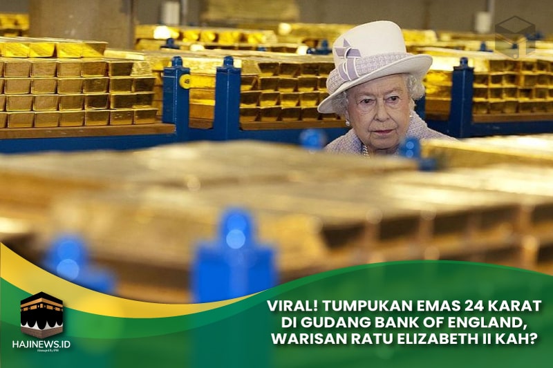 Tumpukan Emas di Gudang Bank Of England