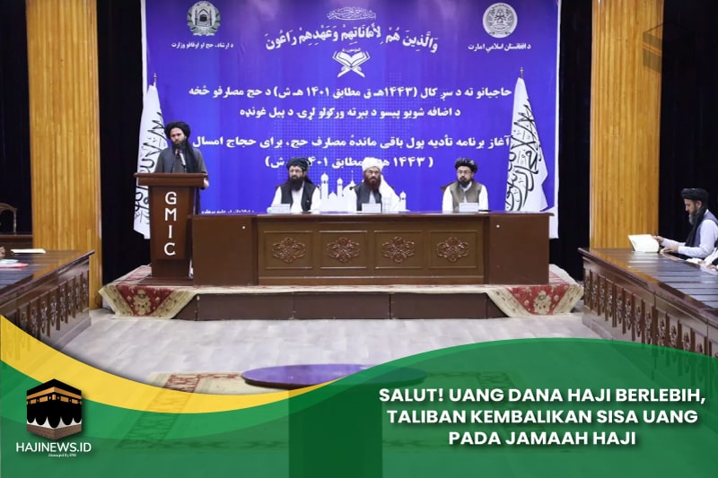 Taliban Kembalikan Sisa Uang Jamaah Haji