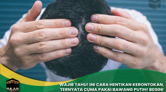 mengatasi rambut rontok