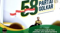Partai Golkar di Puji Jokowi