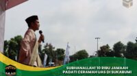 10 Ribu Jamaah Padati Ceramah UAS di Sukabumi