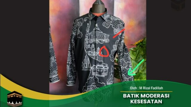 Batik Moderasi Kesesatan