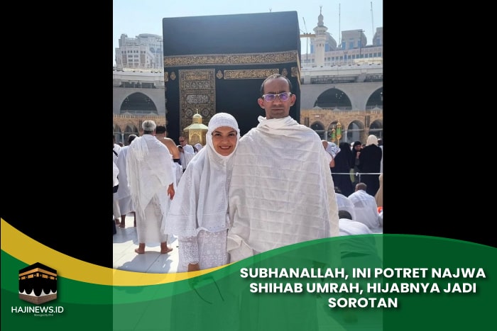 Najwa Shihab melaksanakan Umrah