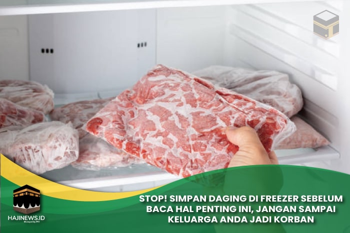 Simpan Daging Di Freezer