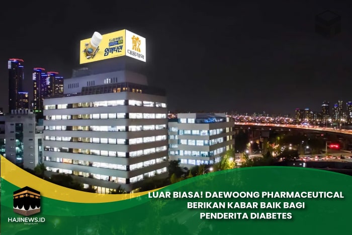 Daewoong Pharmaceutical Berikan Kabar Baik Bagi Penderita Diabetes
