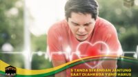 Tanda Serangan Jantung Saat Olahraga