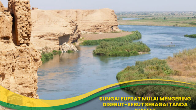 Sungai Eufrat Mulai Mengering