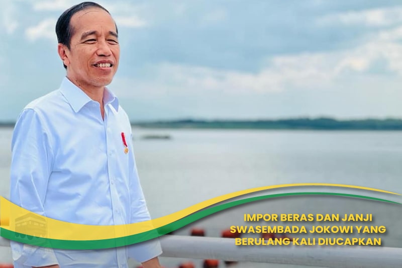 Impor Beras dan Janji Swasembada Jokowi