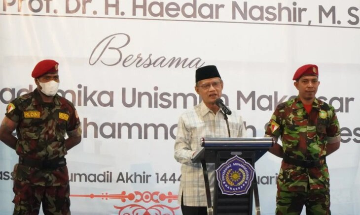 Haedar Nashir Silaturahmi Dengan Warga Muhammadiyah