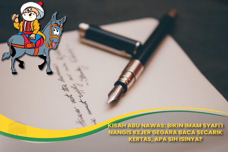 Imam Syafi'i Nangis Kejer Gegara Baca Secarik Kertas