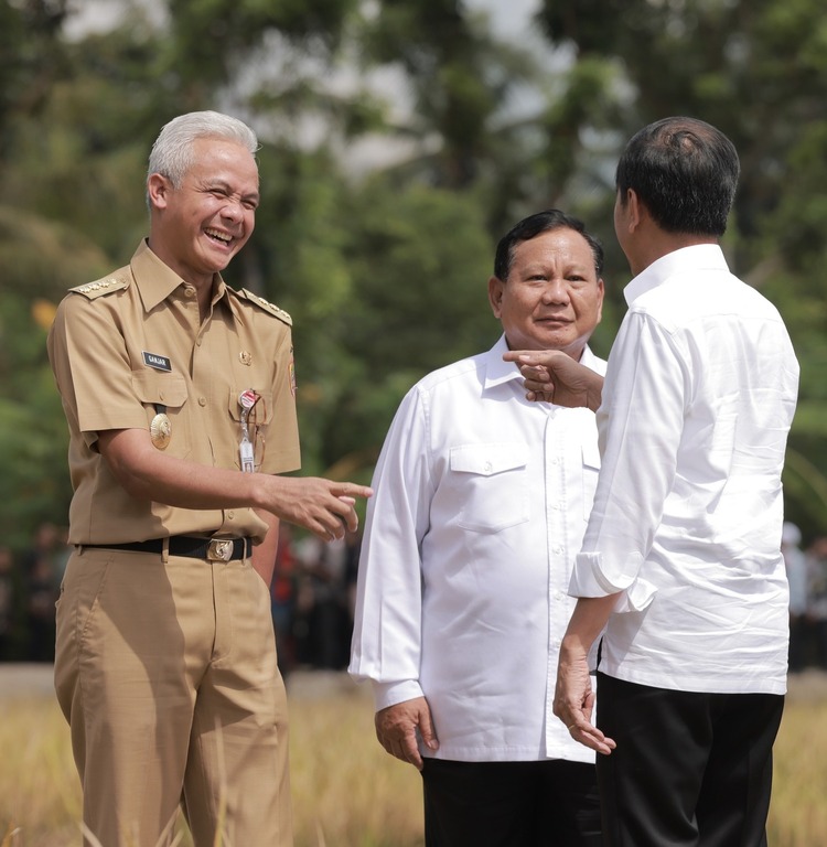 Prabowo Menteri Untuk Presiden Ganjar